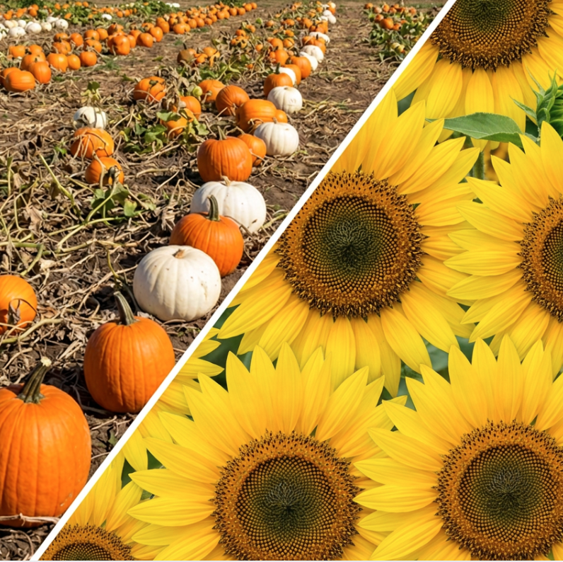 Pumpkin Patch & Sunflower Field