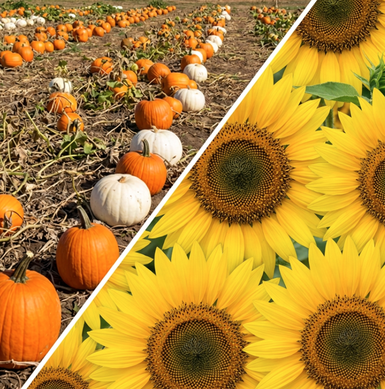 Pumpkin Patch & Sunflower Field